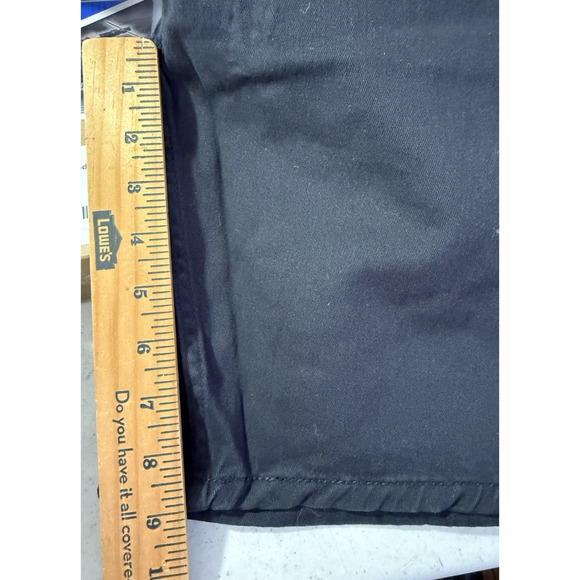 Levi Strauss Signature Boys Black Uniform Shorts Size Large 9" Inseam W/tag READ - Picture 11 of 11